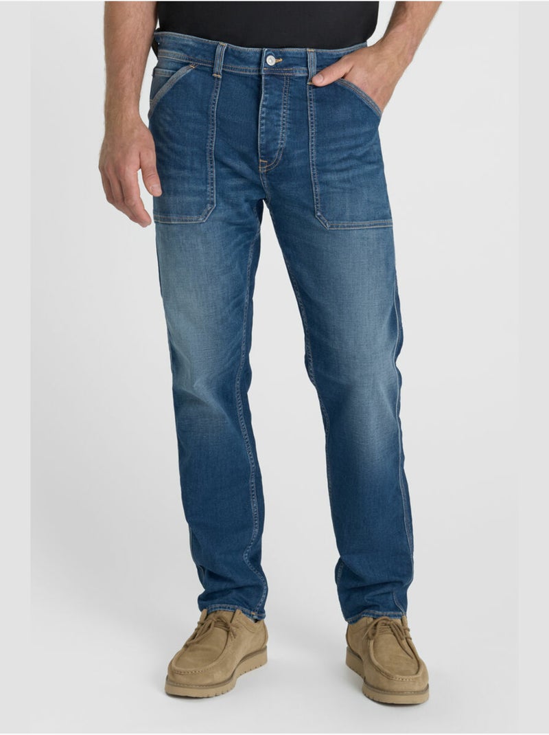 Jeans loose large 'Le Temps Des Cerises' Bleu - Kiabi