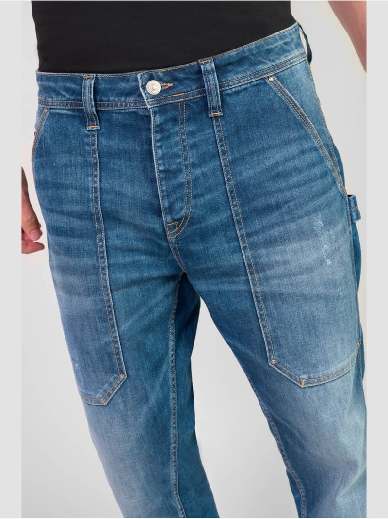 Jeans loose loose large 'Le Temps Des Cerises' Bleu - Kiabi