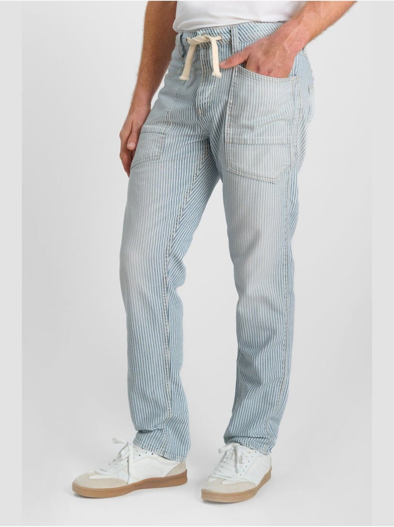 Jeans loose loose large 'Le Temps Des Cerises' Bleu - Kiabi