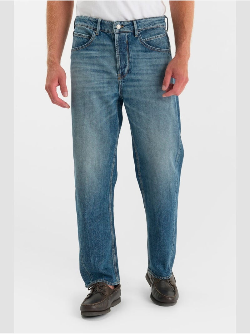 Jeans loose loose large 'Le Temps Des Cerises' Bleu - Kiabi