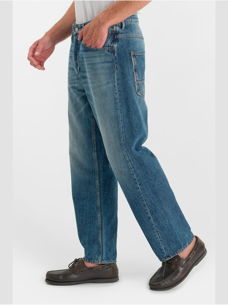 Jeans loose loose large 'Le Temps Des Cerises' Bleu - Kiabi