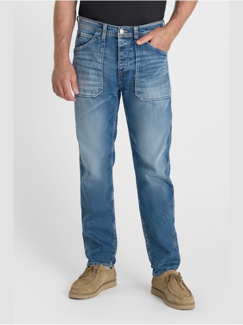 Jeans loose loose large 'Le Temps Des Cerises' Bleu - Kiabi