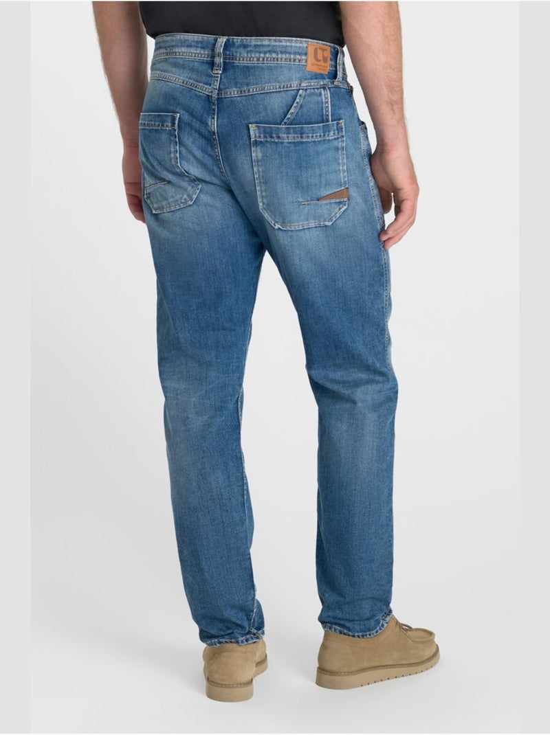 Jeans loose loose large 'Le Temps Des Cerises' Bleu - Kiabi