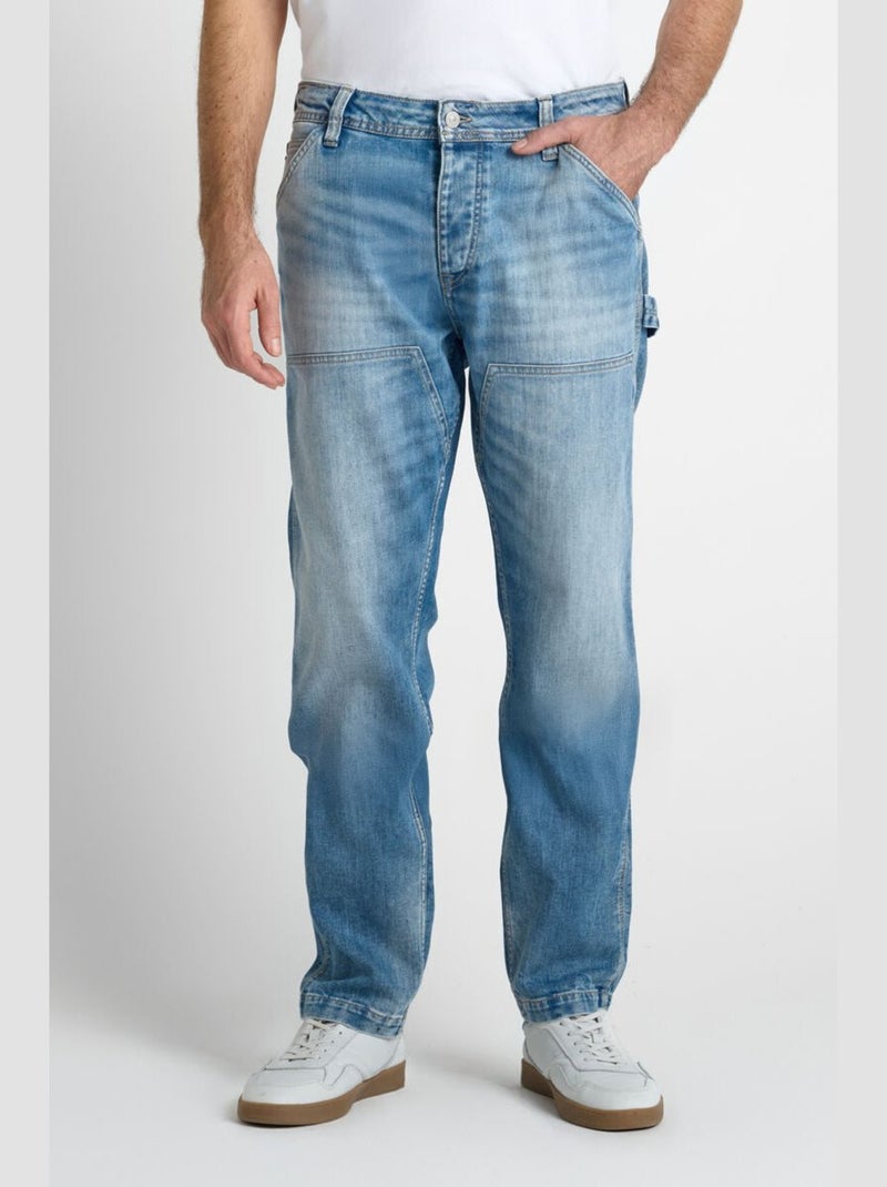 Jeans loose regular droit 'Le Temps Des Cerises' Bleu - Kiabi