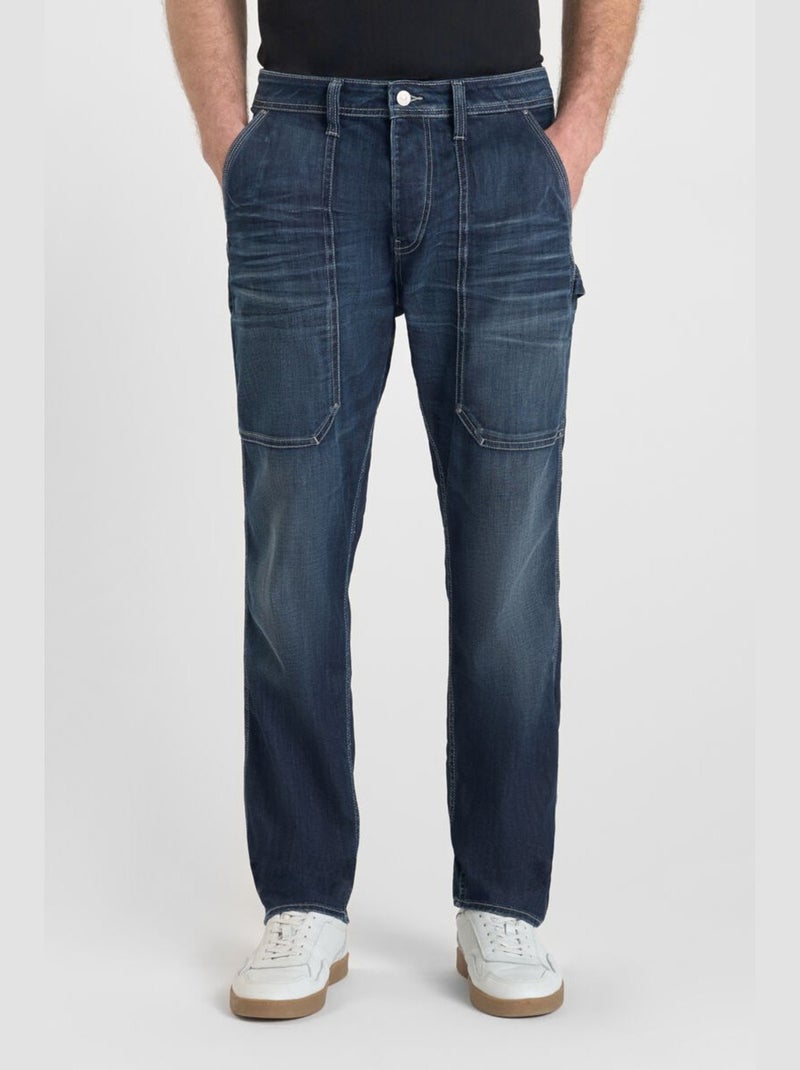 Jeans loose regular droit 'Le Temps Des Cerises' Bleu - Kiabi