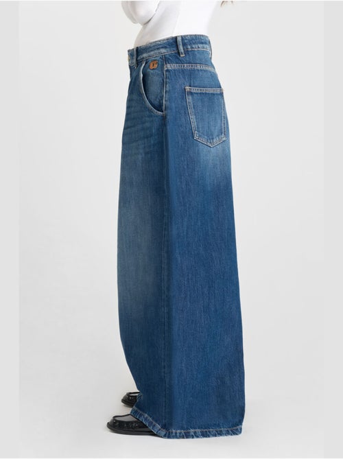 Jeans LOUVY loose large 'Le Temps Des Cerises' - Kiabi Jeans LOUVY loose large 'Le Temps Des Cerises' - Kiabi