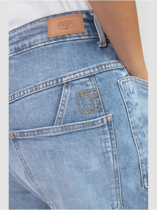 Jeans MADIE loose large 'Le Temps Des Cerises' - Kiabi