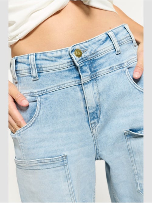 Jeans MADIENEO loose large 'Le Temps Des Cerises' - Kiabi