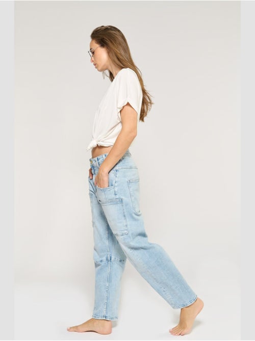 Jeans MADIENEO loose large 'Le Temps Des Cerises' - Kiabi