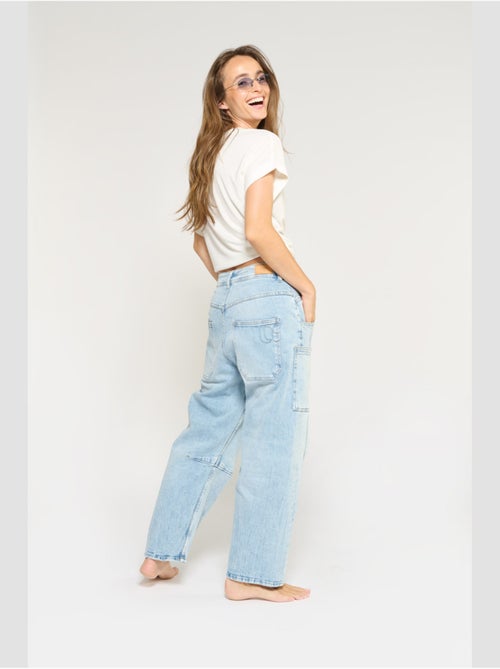 Jeans MADIENEO loose large 'Le Temps Des Cerises' - Kiabi