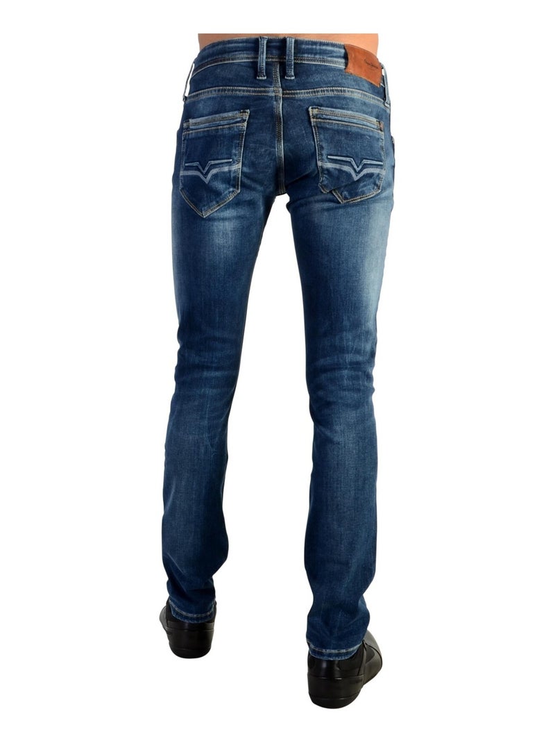Jeans Pepe Jeans Enfant Cashed Bleu - Kiabi