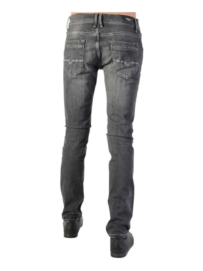 Jeans Pepe Jeans Enfant Cashed Gris foncé - Kiabi