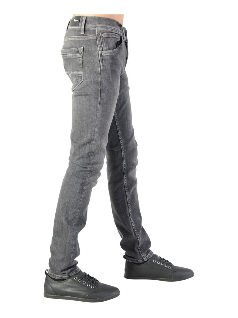 Jeans Pepe Jeans Enfant Cashed Gris foncé - Kiabi