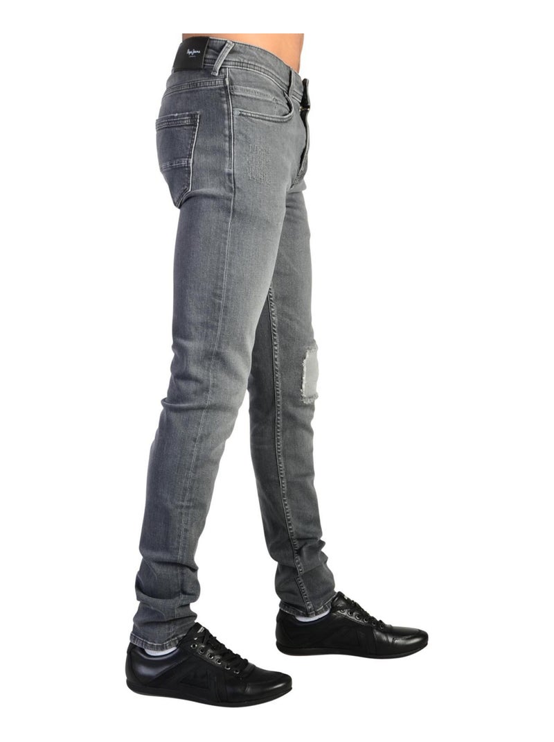 Jeans Pepe Jeans Enfant Finly Gris - Kiabi