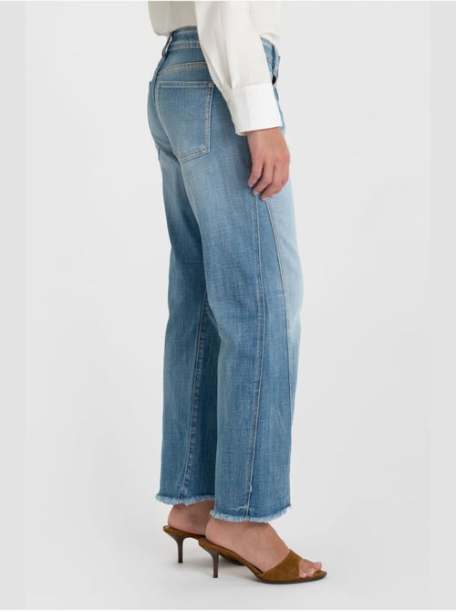 Jeans PIHLA droite 7/8ème 'Le Temps Des Cerises' - Kiabi Jeans PIHLA droite 7/8ème 'Le Temps Des Cerises' - Kiabi