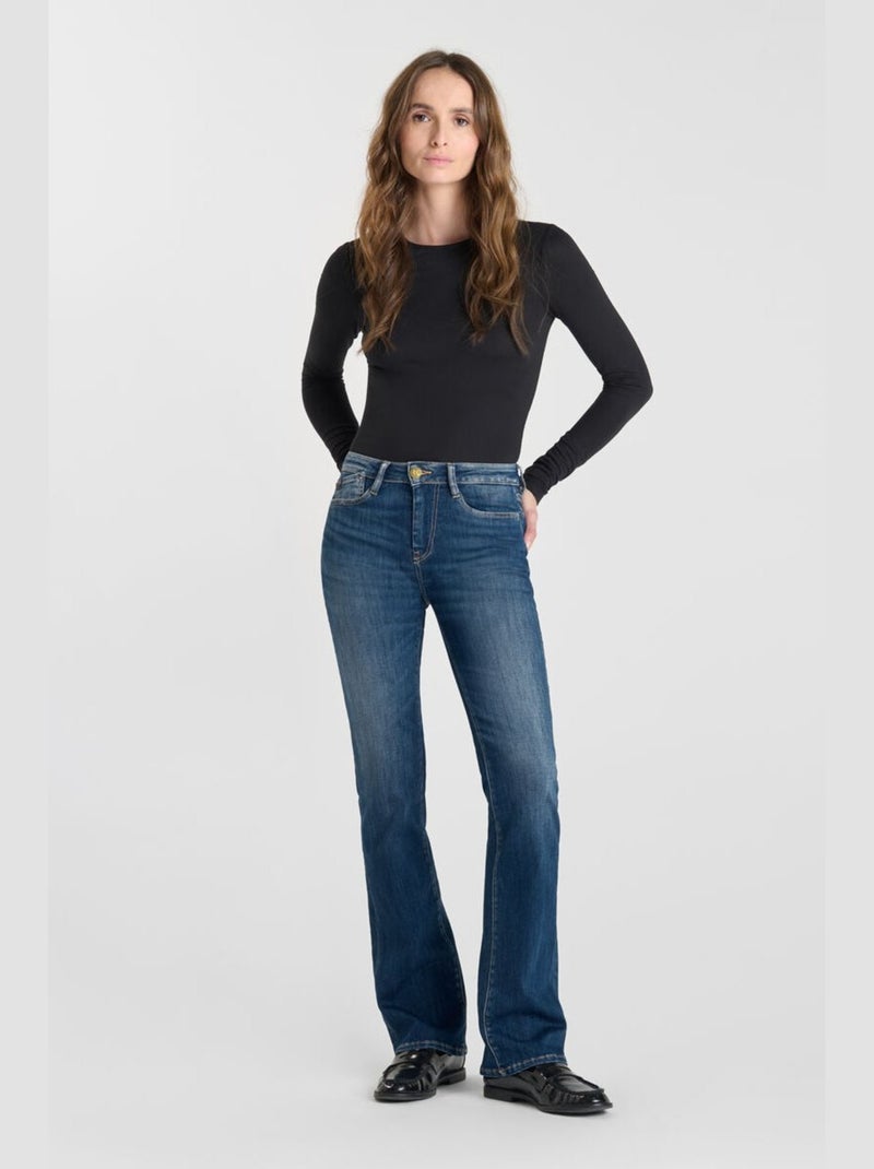 Jeans POWER bootcut bootcut 'Le Temps Des Cerises' Bleu - Kiabi