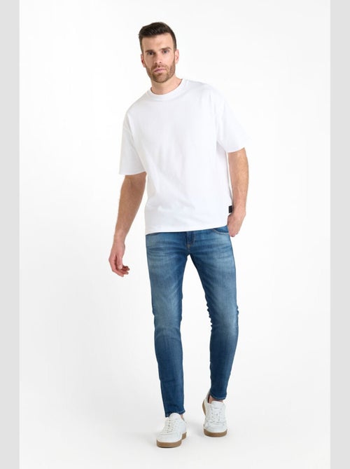 Jeans POWER skinny 7/8ème 'Le Temps Des Cerises' - Kiabi