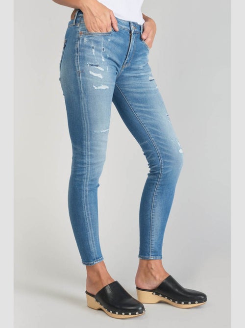 Jeans POWER skinny 7/8ème 'Le Temps Des Cerises' - Kiabi