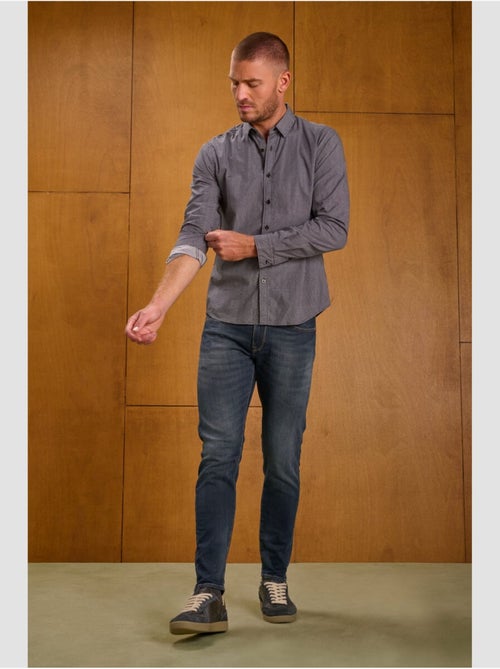 Jeans POWER skinny 7/8ème 'Le Temps Des Cerises' - Kiabi