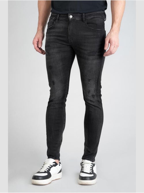 Jeans power skinny 7/8ème 'le temps des cerises' - Kiabi