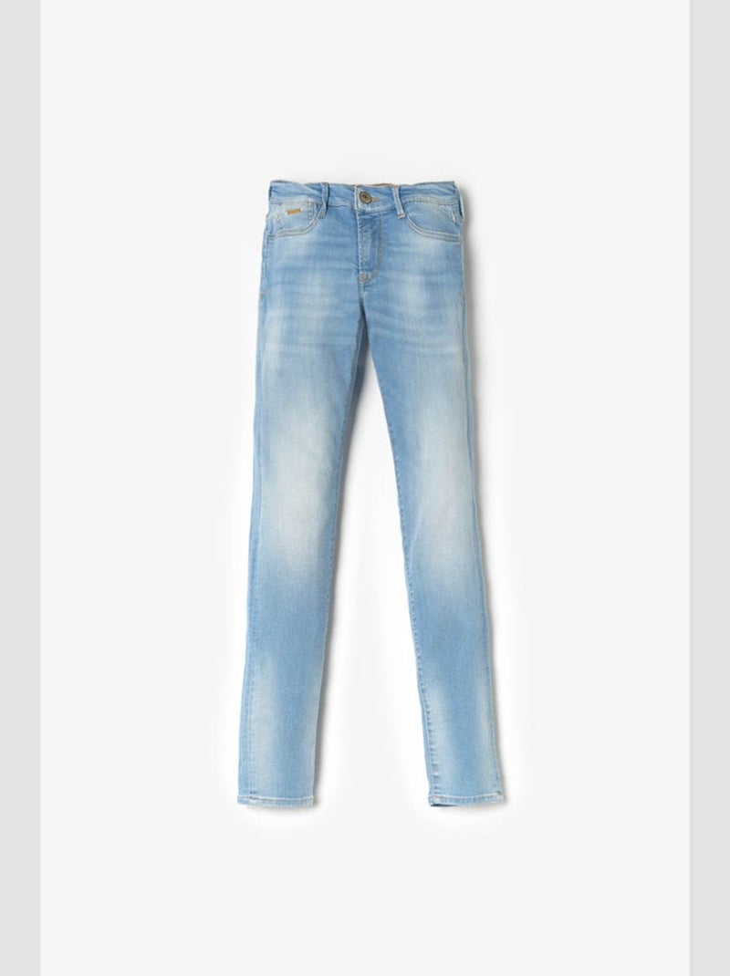 Jeans power skinny taille haute 'Le Temps Des Cerises' Bleu - Kiabi