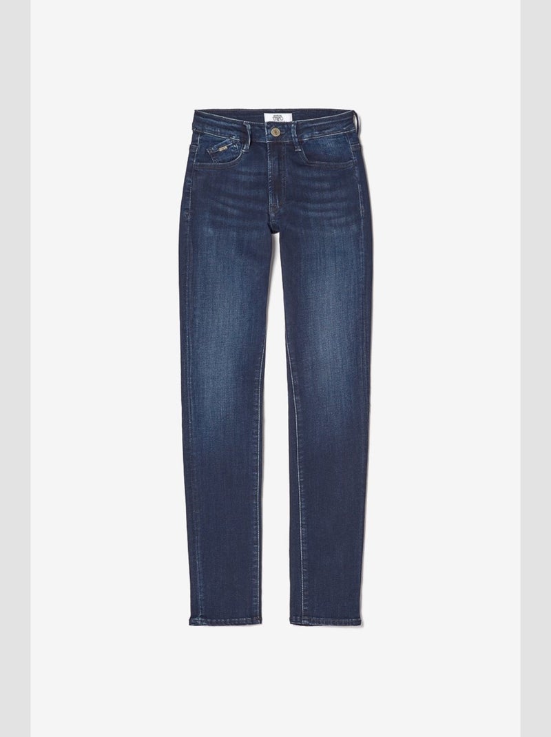 Jeans power skinny taille haute 'Le Temps Des Cerises' Bleu - Kiabi
