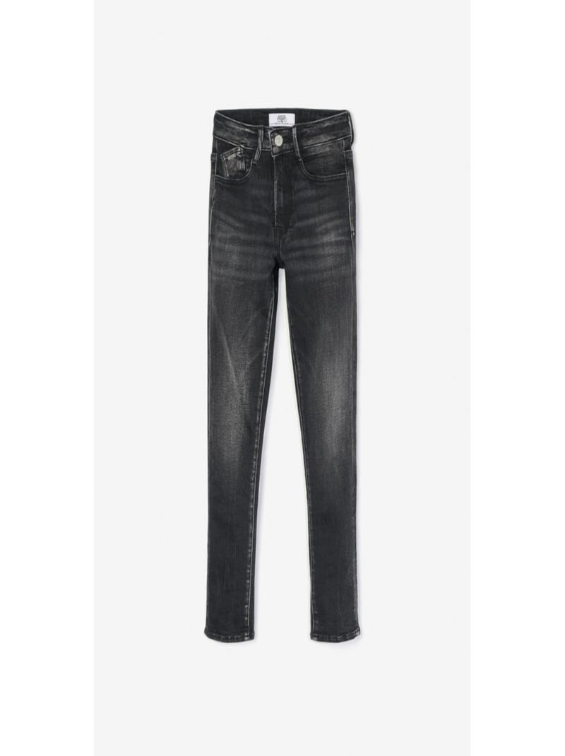Jeans power skinny taille haute 'Le Temps Des Cerises' Noir - Kiabi