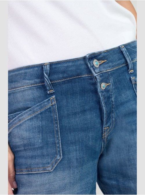 Jeans PRISKA droite 7/8ème 'Le Temps Des Cerises' - Kiabi