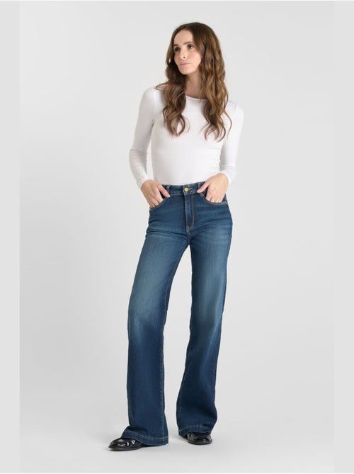 Jeans PULP high flare flare 'Le Temps Des Cerises' - Kiabi