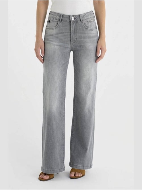 Jeans PULP high flare flare 'Le Temps Des Cerises' - Kiabi