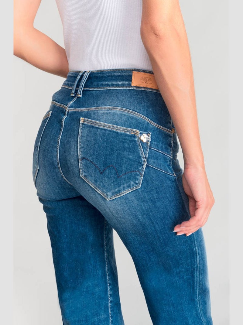 Jeans PULP high flare flare très évasé 'Le Temps Des Cerises' Bleu - Kiabi