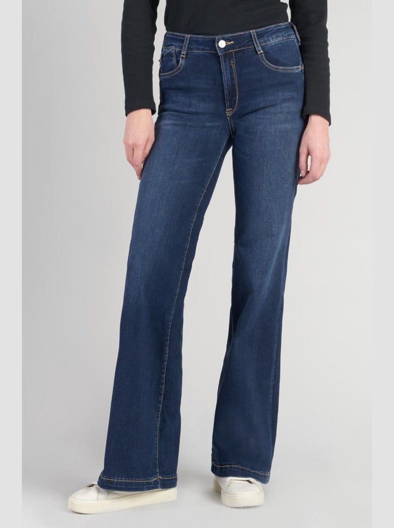 Jeans PULP high flare flare très évasé 'Le Temps Des Cerises' Bleu - Kiabi