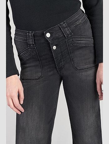 Jeans PULP high flare flare très évasé 'Le Temps Des Cerises'