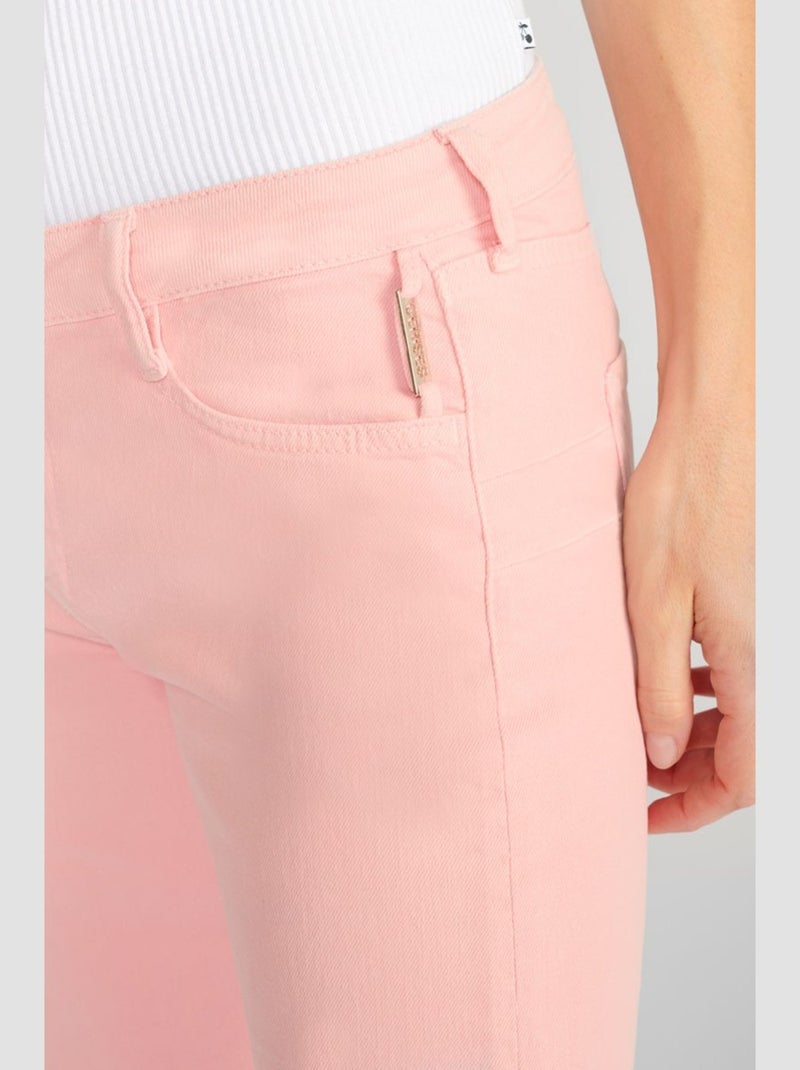 Jeans PULP high flare flare très évasé 'Le Temps Des Cerises' Rose - Kiabi