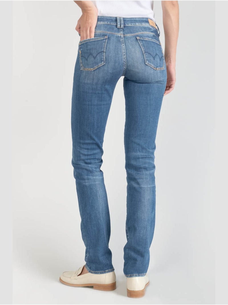 Jeans PULP push-up droite 'Le Temps Des Cerises' Bleu - Kiabi