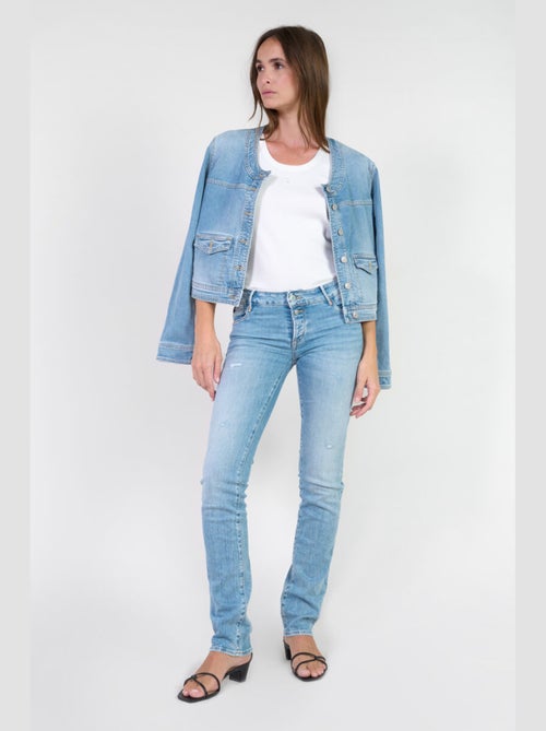 Jeans PULP push-up droite 'Le Temps Des Cerises' - Kiabi