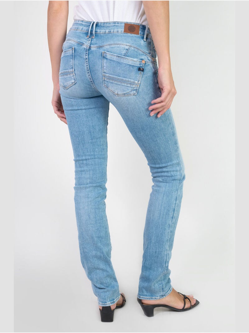 Jeans PULP push-up droite 'Le Temps Des Cerises' Bleu - Kiabi