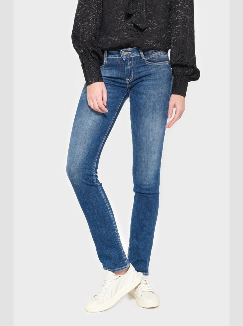 Jeans PULP push-up regular droit 'Le Temps Des Cerises' Bleu - Kiabi