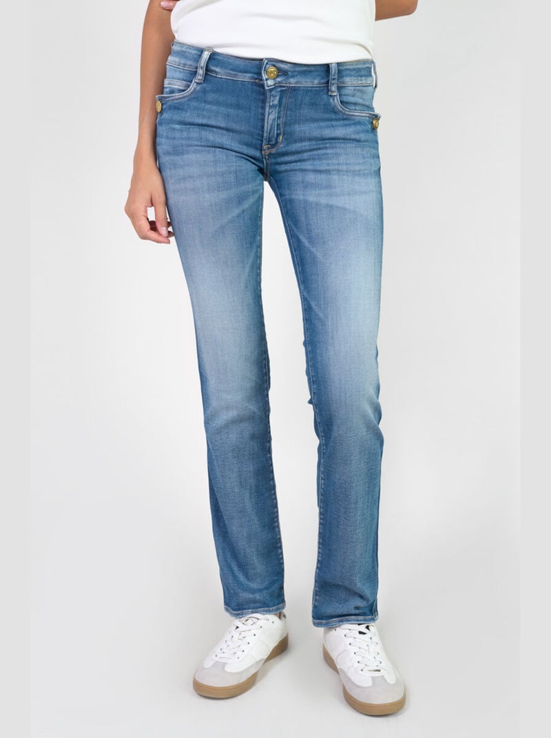 Jeans PULP push-up regular droit 'Le Temps Des Cerises' Bleu - Kiabi