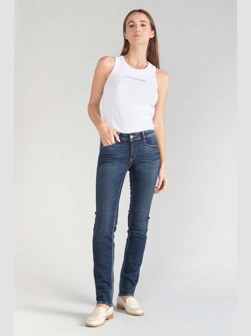Jeans PULP push-up regular droit 'Le Temps Des Cerises' Bleu - Kiabi