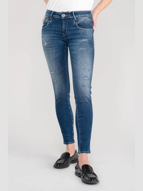 Jeans PULP push-up slim 7/8ème 'Le Temps Des Cerises' - Kiabi