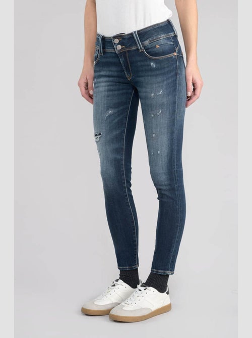 Jeans PULP push-up slim 7/8ème 'Le Temps Des Cerises' - Kiabi