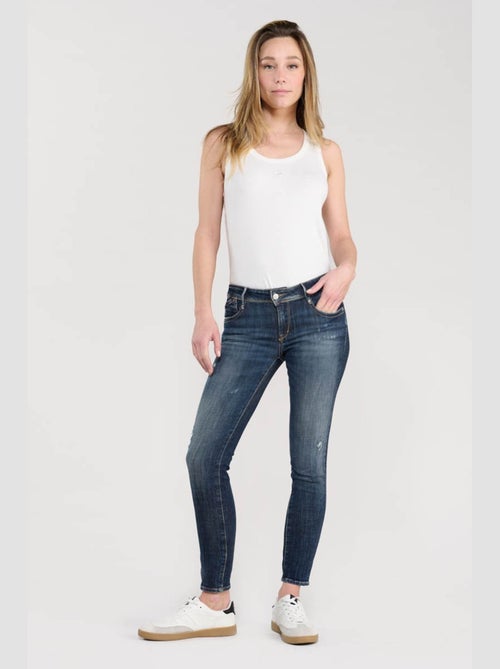 Jeans PULP push-up slim 7/8ème 'Le Temps Des Cerises' - Kiabi