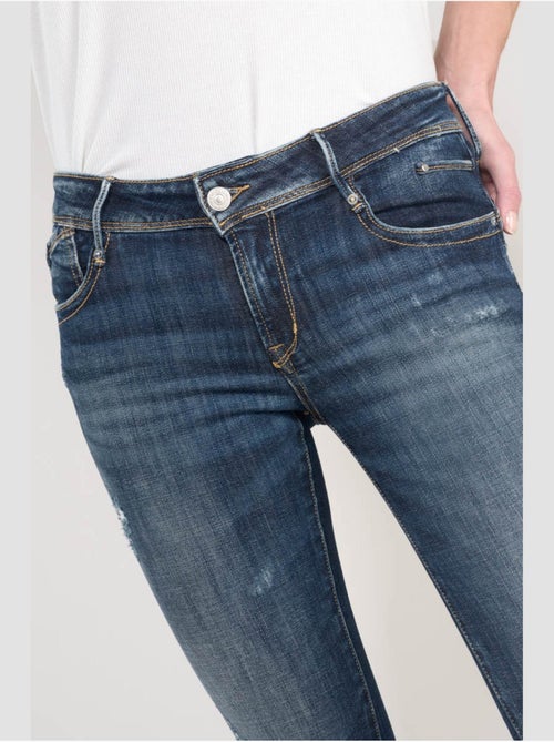 Jeans pulp push-up slim 7/8ème 'le temps des cerises' - Kiabi Jeans pulp push-up slim 7/8ème 'le temps des cerises' - Kiabi