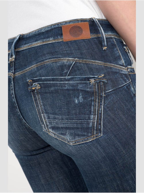 Jeans pulp push-up slim 7/8ème 'le temps des cerises' - Kiabi Jeans pulp push-up slim 7/8ème 'le temps des cerises' - Kiabi