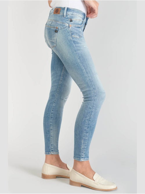 Jeans PULP push-up slim 7/8ème 'Le Temps Des Cerises' - Kiabi