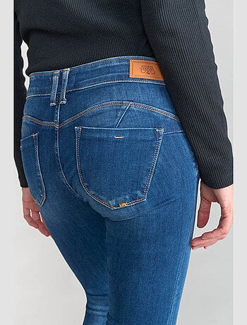 Jeans PULP push-up slim 7/8ème 'Le Temps Des Cerises'
