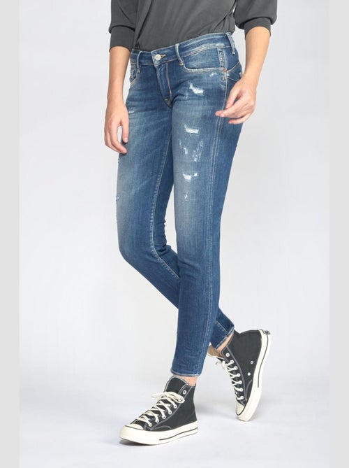 Jeans PULP push-up slim 7/8ème 'Le Temps Des Cerises' - Kiabi