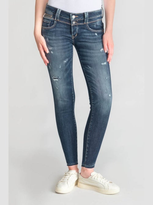 Jeans PULP push-up slim 7/8ème 'Le Temps Des Cerises' - Kiabi