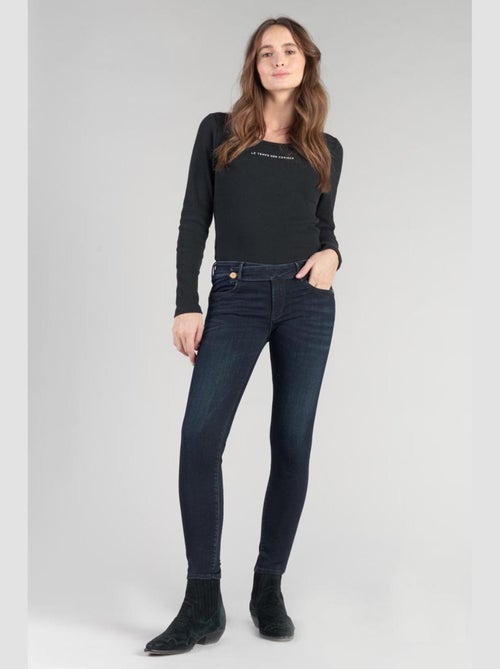 Jeans PULP push-up slim 7/8ème 'Le Temps Des Cerises' - Kiabi